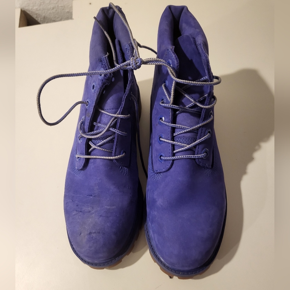 Timberland Womans Size 7 Blue Hiking Boots
